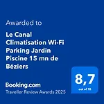 Le Canal Superbe Maison Climatisation Wi-fi Parking Jardin Piscine 15 Mn De Beziers Casa vacanze Colombiers (Herault)